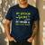 Middle School Teacher Halloween Costume Shirt Lazy Men's Casual T-Shirt Navy
