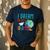 Multilingual Teacher In Dos Idiomas Linguist Language Men's Casual T-Shirt Navy
