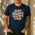 In My Music Teacher Era Retro Back To School Musician Band Men Women Men's Casual T-Shirt Navy In My Music Teacher Era Retro Back To School Musician Band Men Women Men's Casual T-Shirt Navy
