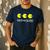 Nerdy Pac-Math Nom Retro Game Precalculus Math Teacher Men's Casual T-Shirt Navy Nerdy Pac-Math Nom Retro Game Precalculus Math Teacher Men's Casual T-Shirt Navy