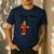 Nerdy Slope Dude Geometry Algebra Math Teacher Men's Casual T-Shirt Navy Nerdy Slope Dude Geometry Algebra Math Teacher Men's Casual T-Shirt Navy