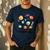 Neurodiverse Universe Space Planet Special Education Teacher Men's Casual T-Shirt Navy Neurodiverse Universe Space Planet Special Education Teacher Men's Casual T-Shirt Navy