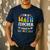 On The Nice List Christmas Math Teacher Women Men Men's Casual T-Shirt Navy On The Nice List Christmas Math Teacher Women Men Men's Casual T-Shirt Navy