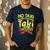 No Taki When Teacher Taki Teacher Pun Humor Men's Casual T-Shirt Navy