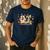 Occupational Therapy Fall Autumn Pumpkin Flower OTA Teacher Men's Casual T-Shirt Navy Occupational Therapy Fall Autumn Pumpkin Flower OTA Teacher Men's Casual T-Shirt Navy