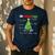 Oh Geometree Christmas Tree Geometry Math Teacher Men's Casual T-Shirt Navy Oh Geometree Christmas Tree Geometry Math Teacher Men's Casual T-Shirt Navy