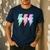 Para Squad Paraprofessional Teacher Lightning Bolt Men's Casual T-Shirt Navy Para Squad Paraprofessional Teacher Lightning Bolt Men's Casual T-Shirt Navy