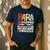 Paraeducator Paraprofessional SPED Teacher Men's Casual T-Shirt Navy