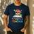 Pirate Teacher Halloween Skull Adult Men's Casual T-Shirt Navy Pirate Teacher Halloween Skull Adult Men's Casual T-Shirt Navy