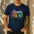 Pre-k Team Pencil Teacher Student Back To School Girls Men's Casual T-Shirt Navy
