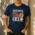 Preschool Boo Crew Teacher Halloween Men's Casual T-Shirt Navy