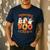 Principal Teacher Boo Crew Halloween Spooky Costume Men's Casual T-Shirt Navy