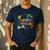 Progress Over Perfection Caterpillar Teacher Back To School Men's Casual T-Shirt Navy