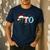 PTO Santa Hat Reindeer Parent Teacher Organization Christmas Men's Casual T-Shirt Navy PTO Santa Hat Reindeer Parent Teacher Organization Christmas Men's Casual T-Shirt Navy
