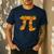 Pumpkin Pi Math Teacher Halloween Costume Geometry Men's Casual T-Shirt Navy Pumpkin Pi Math Teacher Halloween Costume Geometry Men's Casual T-Shirt Navy