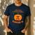 Pumpkin Pie Pi Math Teacher Shirt Halloween Men Adult Men's Casual T-Shirt Navy