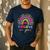 Rainbow I Believe In You Teacher Testing Day Men's Casual T-Shirt Navy Rainbow I Believe In You Teacher Testing Day Men's Casual T-Shirt Navy