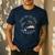 Take Reading English Teacher Library Alien Space T-S Tie Dye Men's Casual T-Shirt Navy