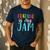 Reading Is My Jam Back To School Teacher Men's Casual T-Shirt Navy Reading Is My Jam Back To School Teacher Men's Casual T-Shirt Navy