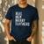 Real Men Marry Teachers Future Husband Wife Engagement Men's Casual T-Shirt Navy
