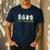Retro Christmas Snowman FCS Teacher Family Consumer Science Men's Casual T-Shirt Navy Retro Christmas Snowman FCS Teacher Family Consumer Science Men's Casual T-Shirt Navy