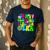 Retro Groovy In My Glowing Teacher Era Happy Teacher's Day Men's Casual T-Shirt Navy Retro Groovy In My Glowing Teacher Era Happy Teacher's Day Men's Casual T-Shirt Navy