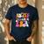 Retro Groovy In My Teaching Era Best Teacher Appreciation Men's Casual T-Shirt Navy Retro Groovy In My Teaching Era Best Teacher Appreciation Men's Casual T-Shirt Navy