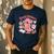 Retro Howdy Partners Cowgirl Cowboy Teacher Back To School Men's Casual T-Shirt Navy Retro Howdy Partners Cowgirl Cowboy Teacher Back To School Men's Casual T-Shirt Navy