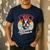Retro Life Is Better With Boston Terrier Mom Dog Lover Men's Casual T-Shirt Navy