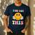 You Got This Retro Smile Motivational Testing Day Teacher Men's Casual T-Shirt Navy