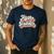 Retro Sunset Fifth Grade Teacher & Student Back To School Men's Casual T-Shirt Navy Retro Sunset Fifth Grade Teacher & Student Back To School Men's Casual T-Shirt Navy