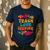 Retro Teach Love Inspire Back To School Teachers Men's Casual T-Shirt Navy Retro Teach Love Inspire Back To School Teachers Men's Casual T-Shirt Navy