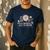 Retro I Teach Tiny Humans About Jesus Christian Teacher Men's Casual T-Shirt Navy