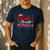 Santa's Favorite Para Christmas Paraprofessional Teacher Men's Casual T-Shirt Navy