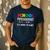 School Psychologist Is a Work Of Heart Teacher LSSP Doctor Men's Casual T-Shirt Navy
