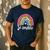 Sé Amable Spanish Bilingual Teacher Be Kind Boho Rainbow Men's Casual T-Shirt Navy Sé Amable Spanish Bilingual Teacher Be Kind Boho Rainbow Men's Casual T-Shirt Navy