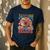 Sedona Arizona Nature Hiking Mountains Outdoors Vintage Men's Casual T-Shirt Navy