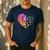 Sign Language Heart ASL For Deaf Teacher Men's Casual T-Shirt Navy Sign Language Heart ASL For Deaf Teacher Men's Casual T-Shirt Navy