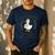Silly Goose Teacher Club Men's Casual T-Shirt Navy