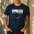 Smile Smiles Change The World Teacher T-Shirt Happy T-Shirt Men's Casual T-Shirt Navy Smile Smiles Change The World Teacher T-Shirt Happy T-Shirt Men's Casual T-Shirt Navy
