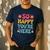 So Happy You’Re Here Groovy Retro Positivity Women Teacher Men's Casual T-Shirt Navy