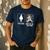 Special Ed Teacher Dabbing Unicorn Teacher Women Men's Casual T-Shirt Navy