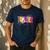 Spooky Halloween Teacher Para Counselor SPED Preppy Boo Kids Men's Casual T-Shirt Navy
