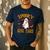 Spooky Science Teacher Ghost Halloween School Women Men's Casual T-Shirt Navy