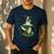 St Patrick's Day Leprechaun Boston Terrier Dog Shamrock For Men Women Kids Men's Casual T-Shirt Navy