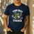 Star Wars Yoda Best Teacher Icons Men's Casual T-Shirt Navy