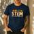 STEM Teacher Thanksgiving Grateful Educator Science Class Men's Casual T-Shirt Navy STEM Teacher Thanksgiving Grateful Educator Science Class Men's Casual T-Shirt Navy