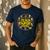 Superhero Teacher I Teach Super Heroes Men's Casual T-Shirt Navy