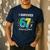 I Survived 67 Days Of School Teachers Students Meme Men's Casual T-Shirt Navy I Survived 67 Days Of School Teachers Students Meme Men's Casual T-Shirt Navy