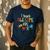I Teach Awesome Kids Shirt Autism Special Education Teacher Men's Casual T-Shirt Navy